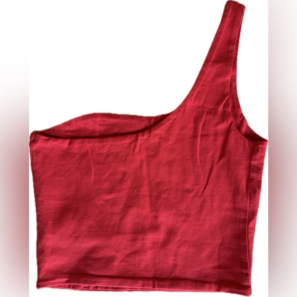 Cotton On One Shoulder Cropped Top - Picture 2 of 5